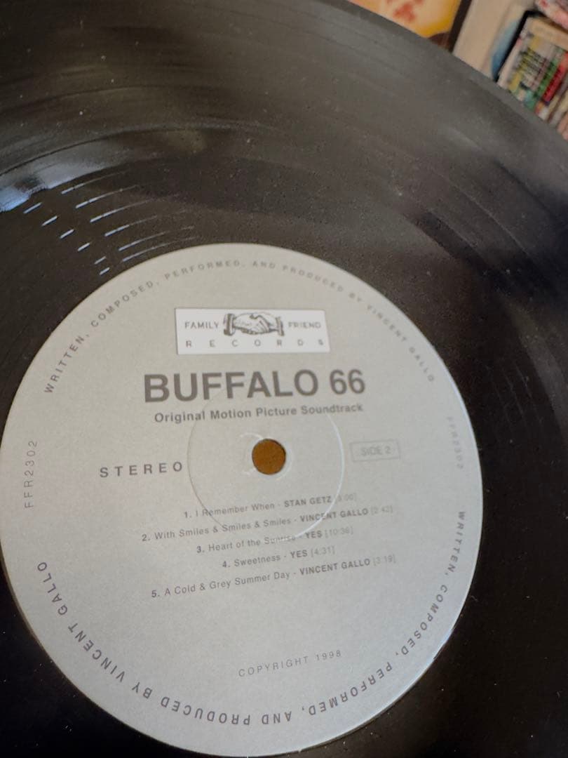 BUFFALO 66 バッファロー66 限定アナログ盤　ヴィンセント•ギャロ