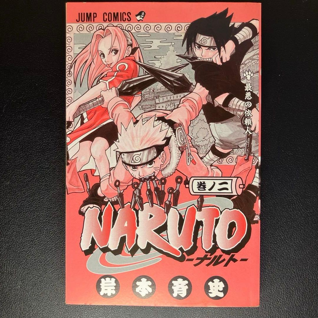NARUTO　ナルト　1巻・2巻・3巻　初版　コミックニュース付　3冊セット