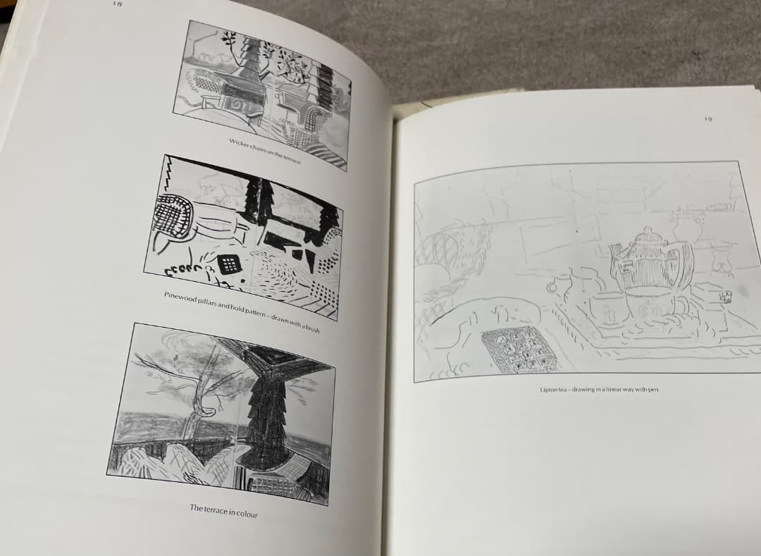 David Hockney Martha's ・デイヴィッド・ホックニー 作品集