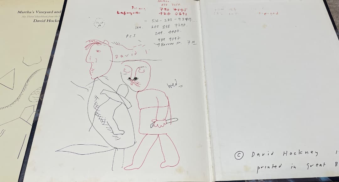 David Hockney Martha's ・デイヴィッド・ホックニー 作品集