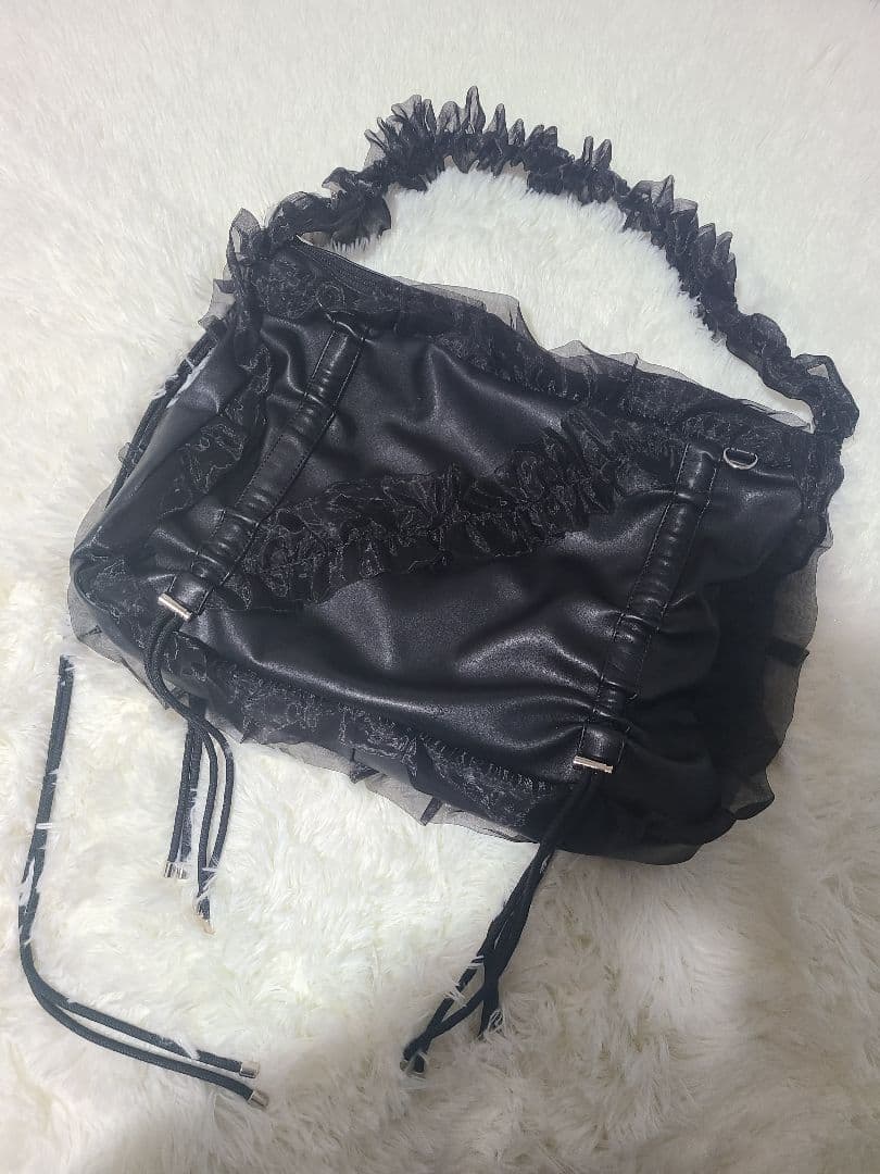 『完売品』AnnMiru アンミル フリルバッグ バッグ