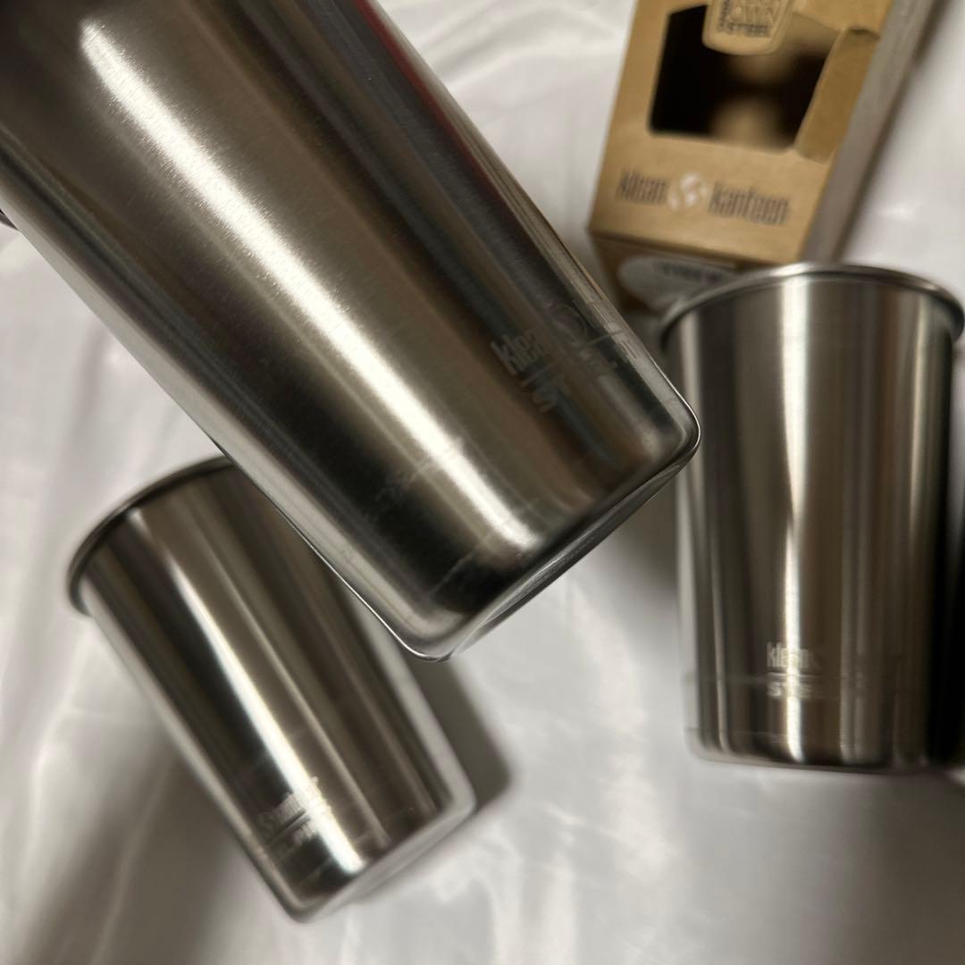 klean kanteen パイントカップ 4pack ステンレス 16oz