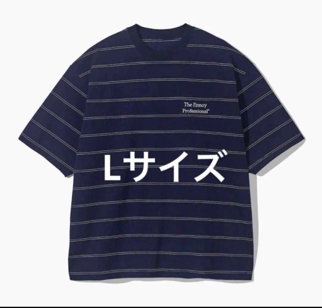 The Ennoy Professional ストライプ Tシャツ Lサイズ