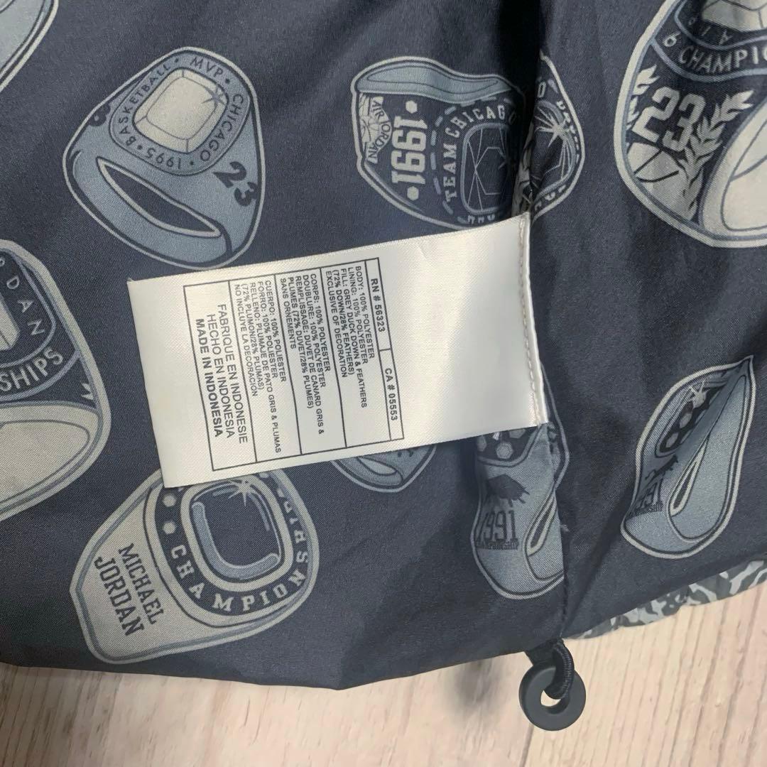 海外限定 ジョーダンブランド エレファント 総柄ダウンベスト