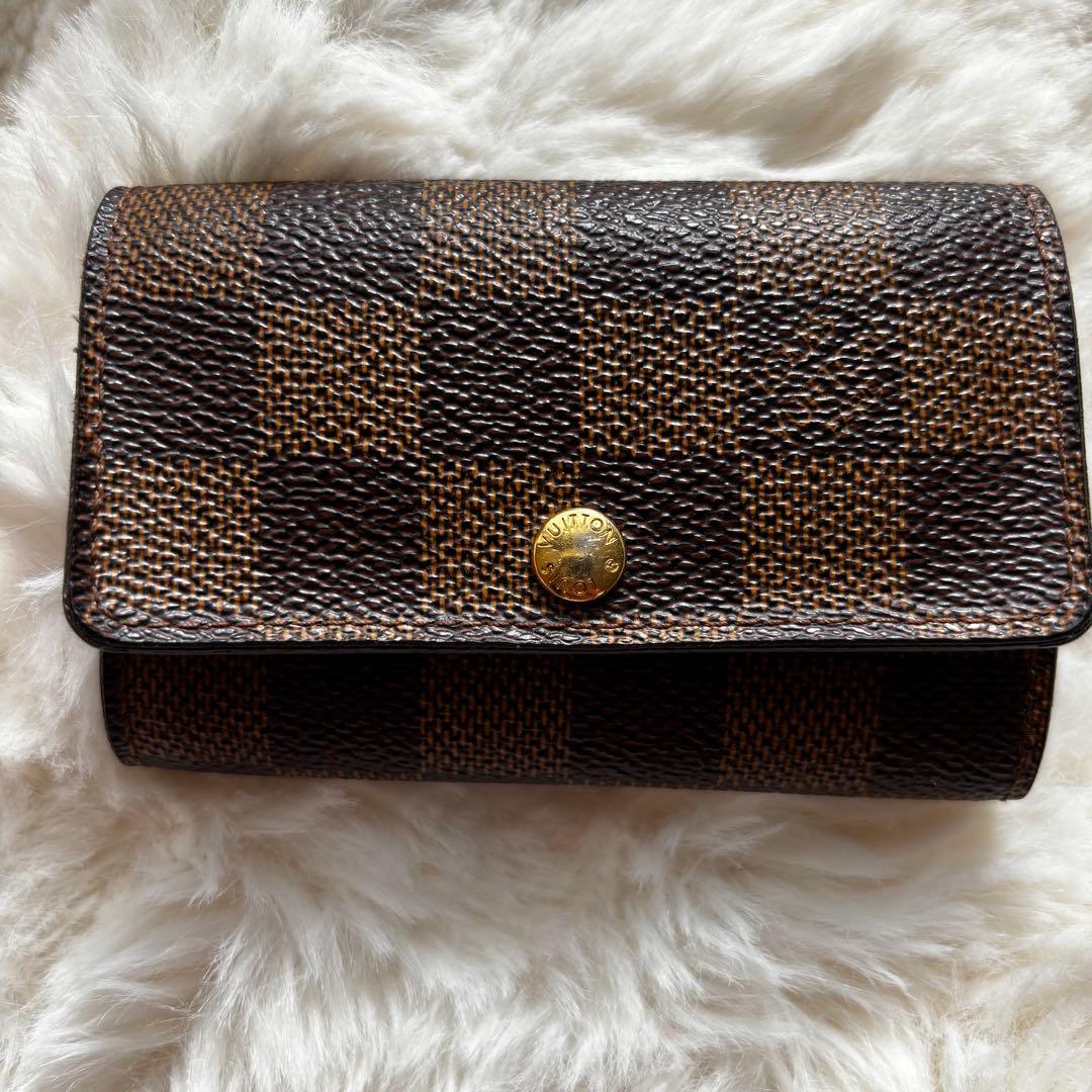 LOUIS VUITTON ダミエ レザーキーケース