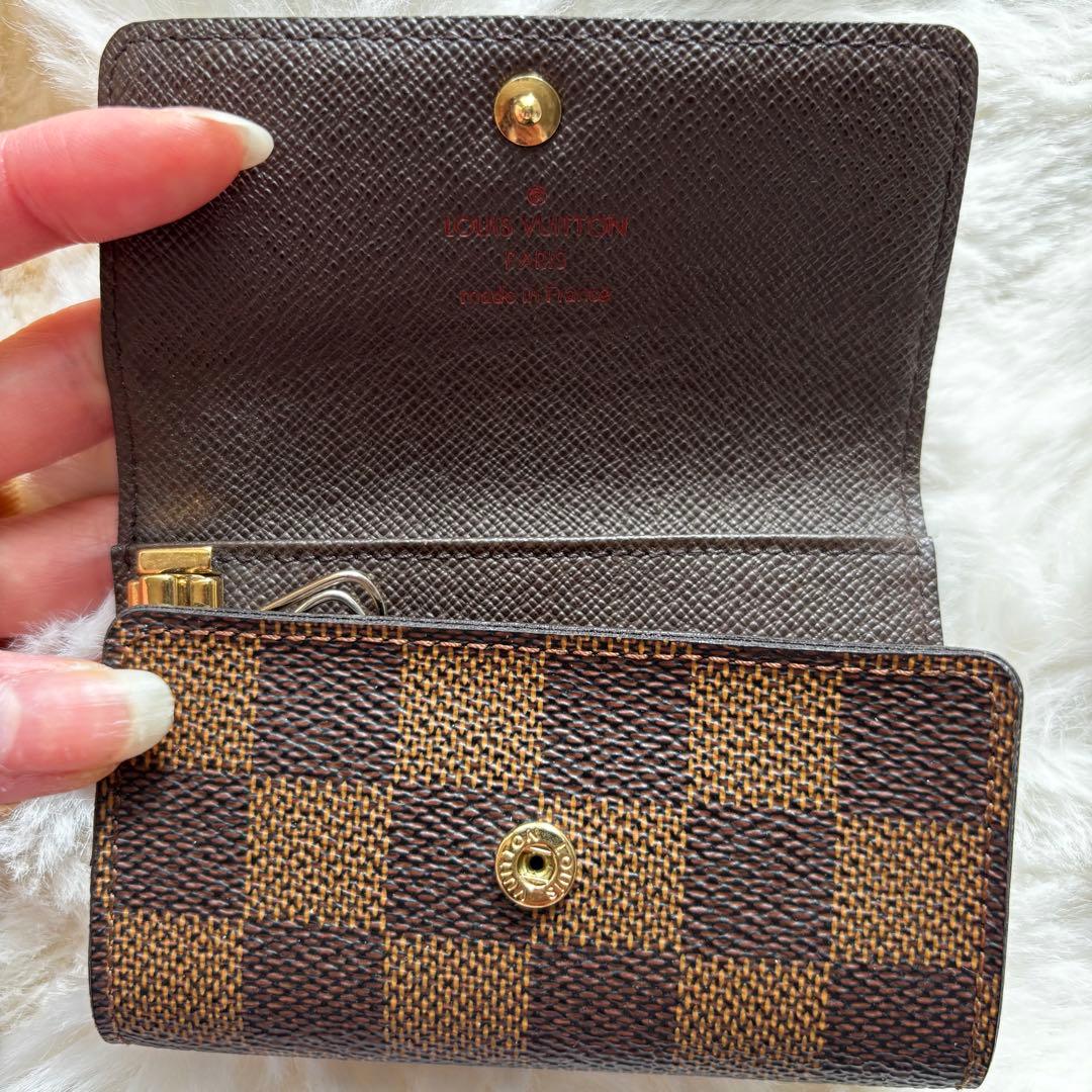 LOUIS VUITTON ダミエ レザーキーケース