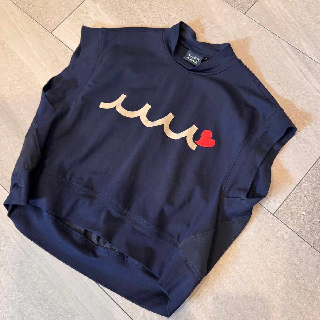 ヒロmuta marin スロープモックネックシャツ2025