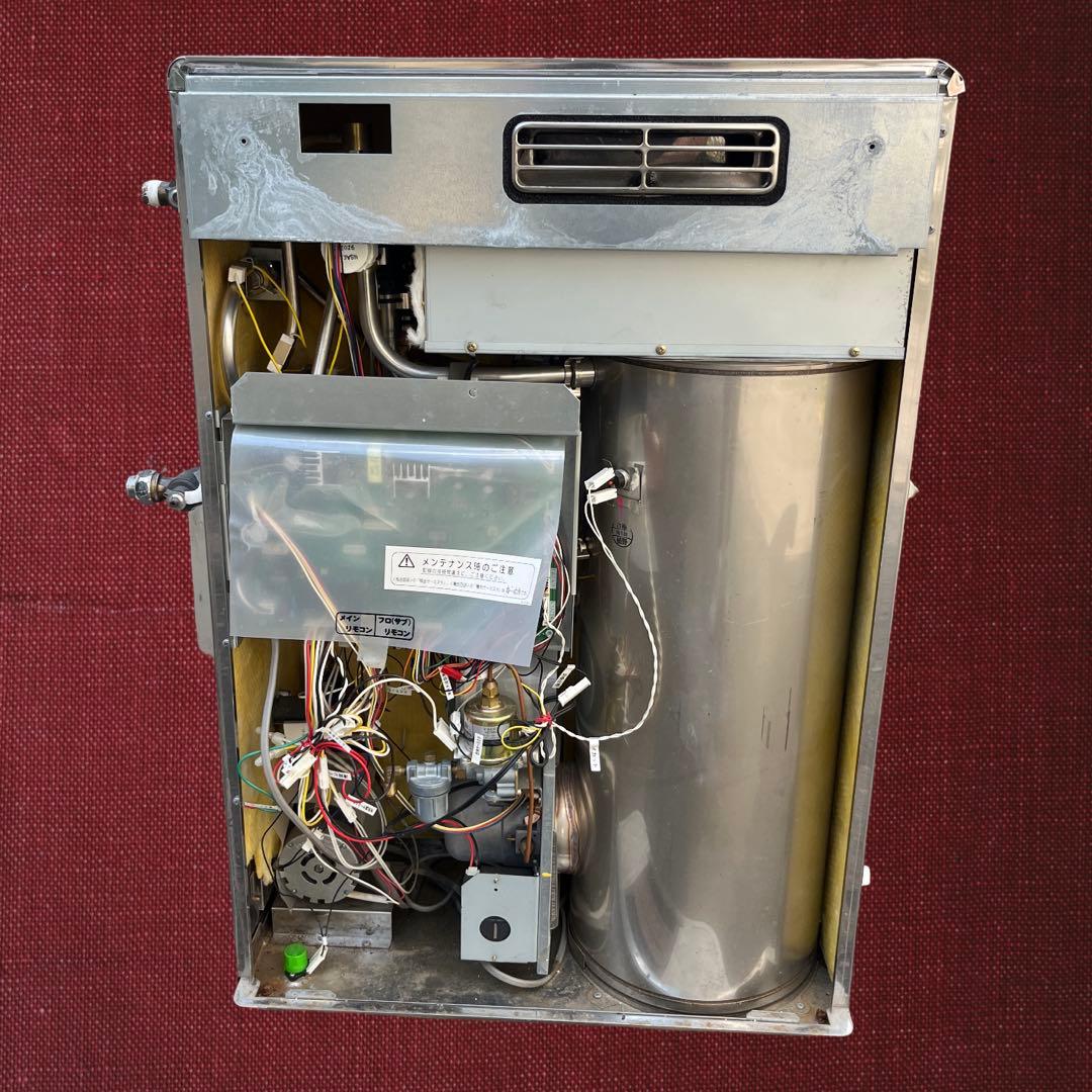 石油ボイラー 長府製作所 CВК-N453AFTP 給湯専用 減圧式。