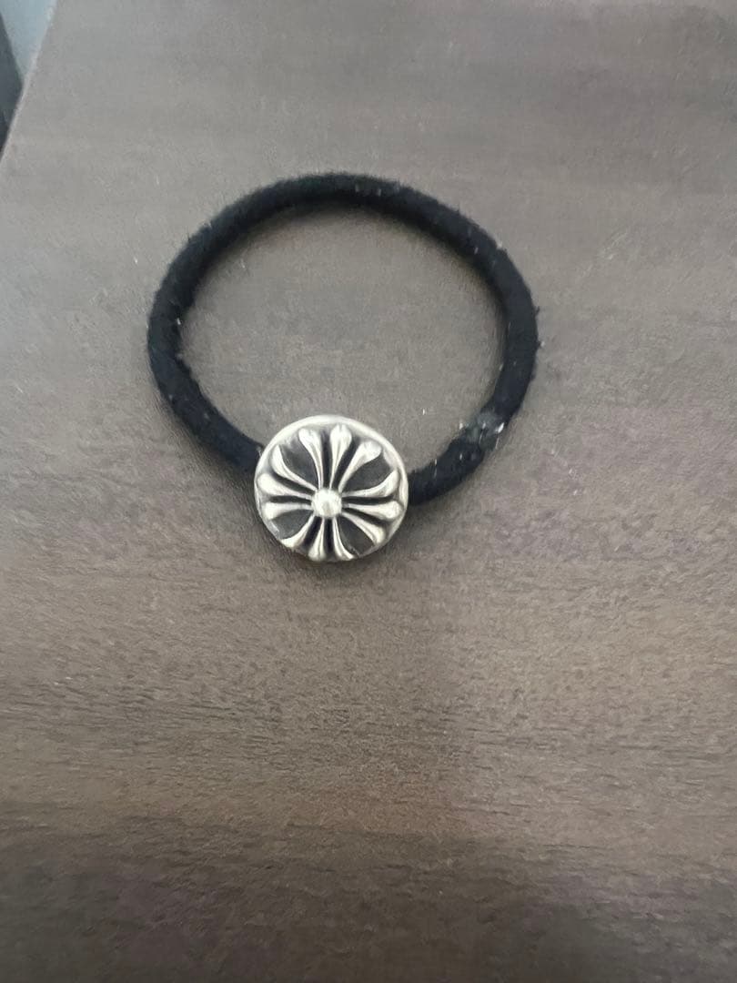 クロスボール　ヘアゴム　シルバー925