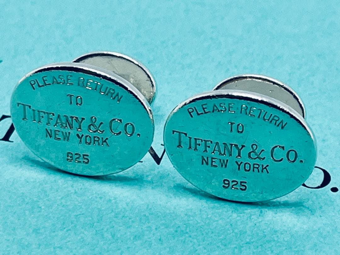 h636 ティファニー　リターントゥ　カフス　カフリンクス　シルバー　925