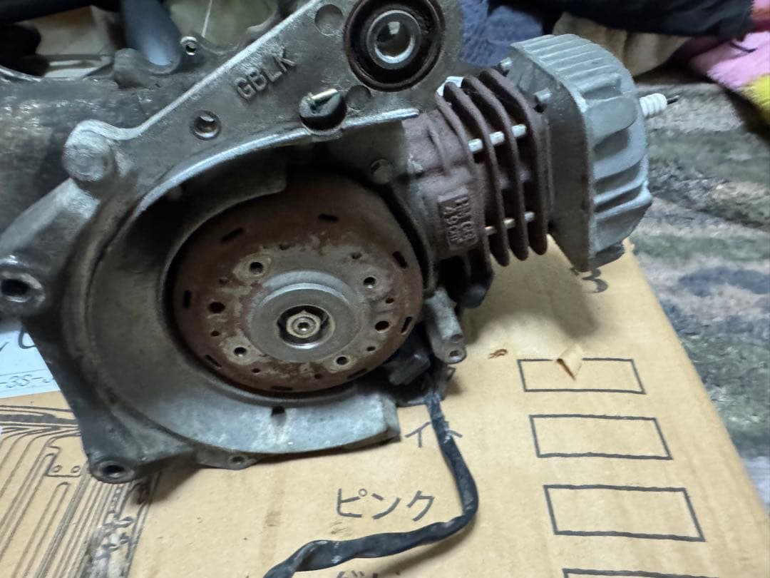 最終特別価格 AF35 ライブディオZX 純正エンジン 実働外し