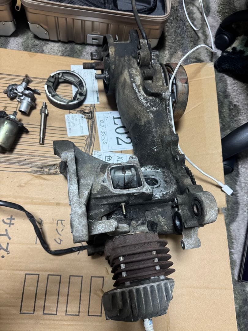 最終特別価格 AF35 ライブディオZX 純正エンジン 実働外し