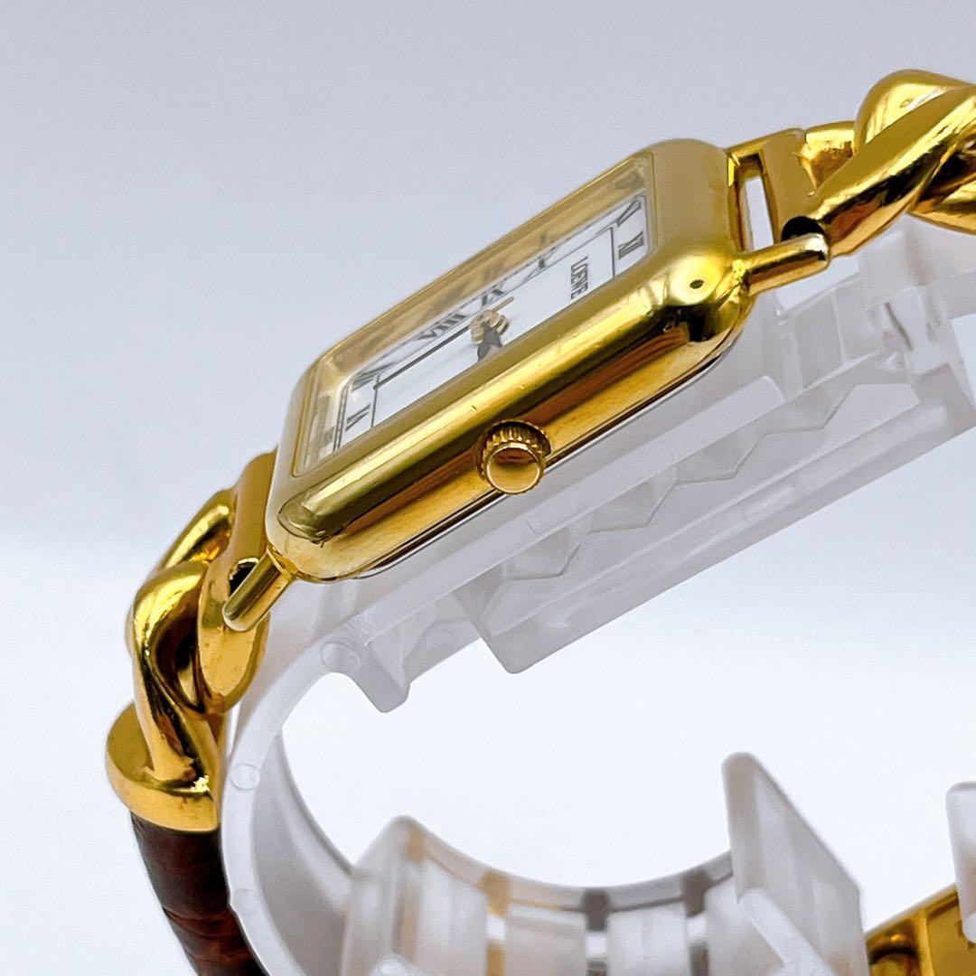 電池交換済み　ロエベ　レディース　腕時計　クォーツ