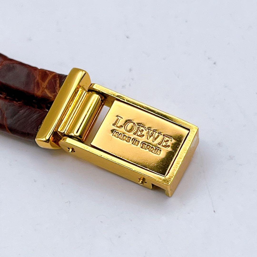 電池交換済み　ロエベ　レディース　腕時計　クォーツ