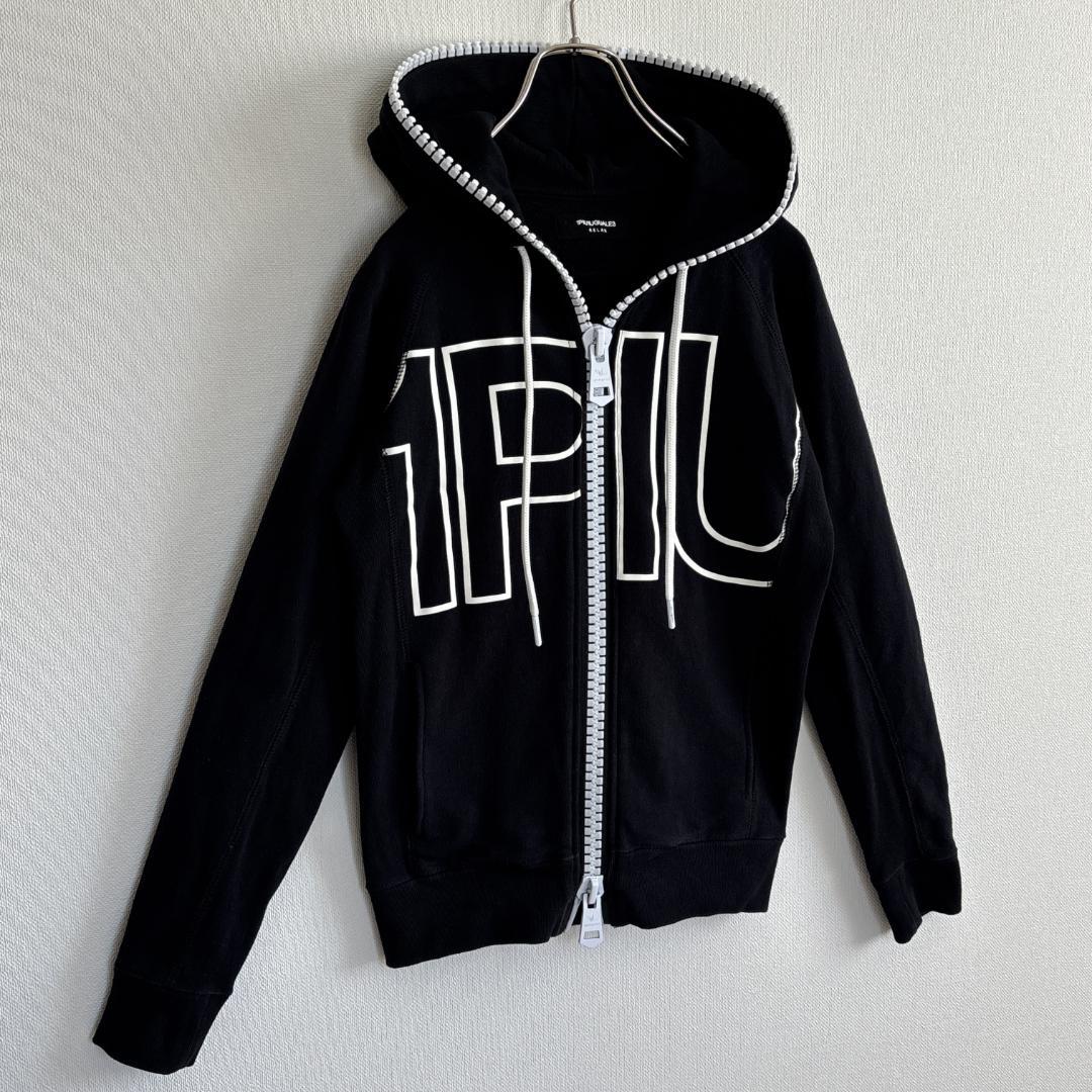 [aika]【超人気・美品】ウノ ピゥ/パーカー/ビッグファスナー