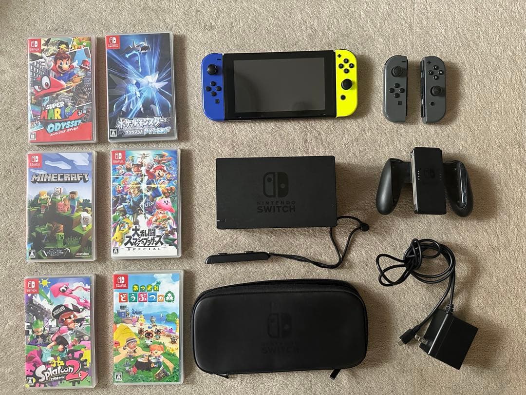 Nintendo Switch 本体 Joy-Con ゲームソフト付き