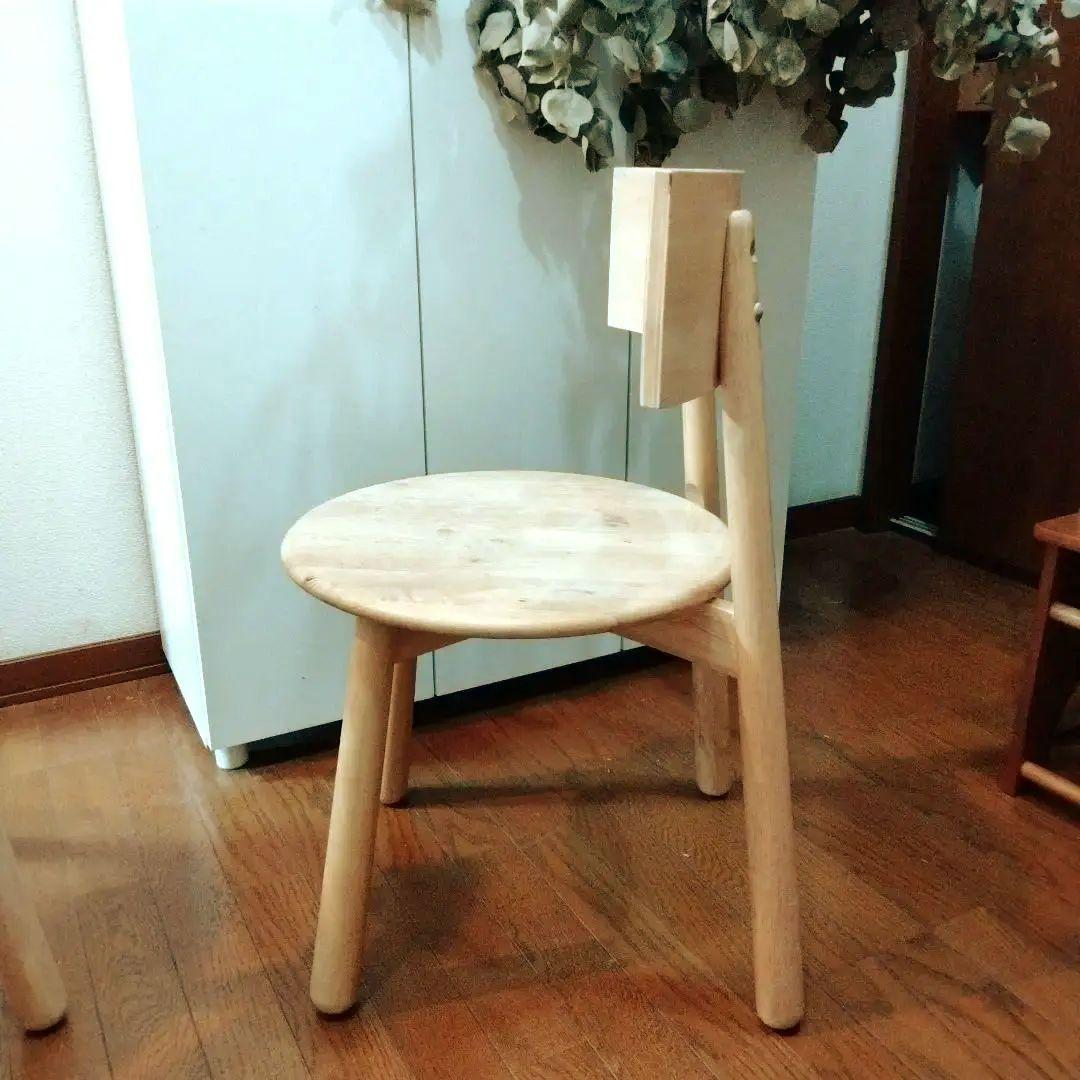 IKIKAGU チェア　椅子　2脚セット　ダイニング　リビング　木