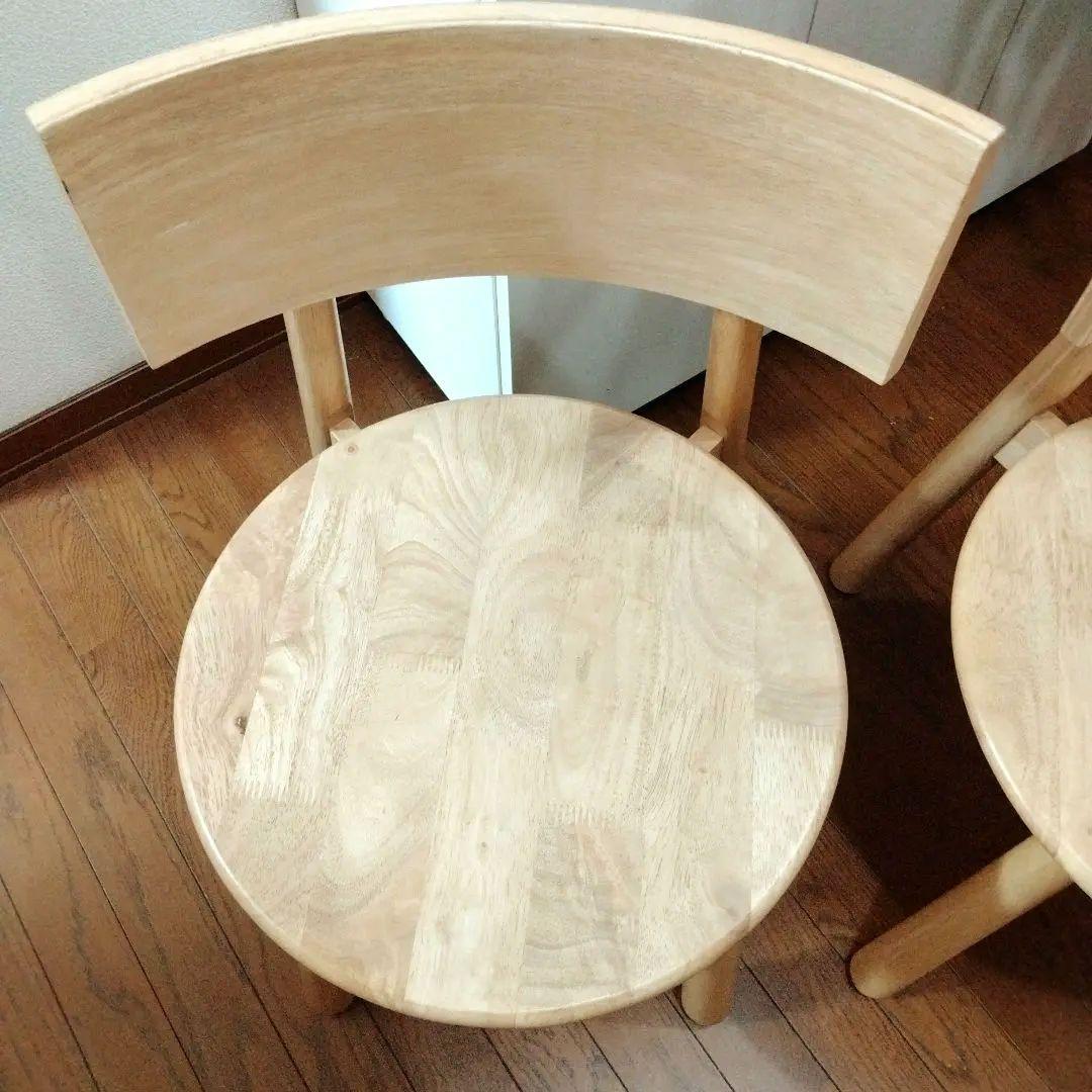 IKIKAGU チェア　椅子　2脚セット　ダイニング　リビング　木