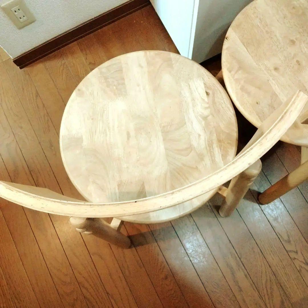 IKIKAGU チェア　椅子　2脚セット　ダイニング　リビング　木