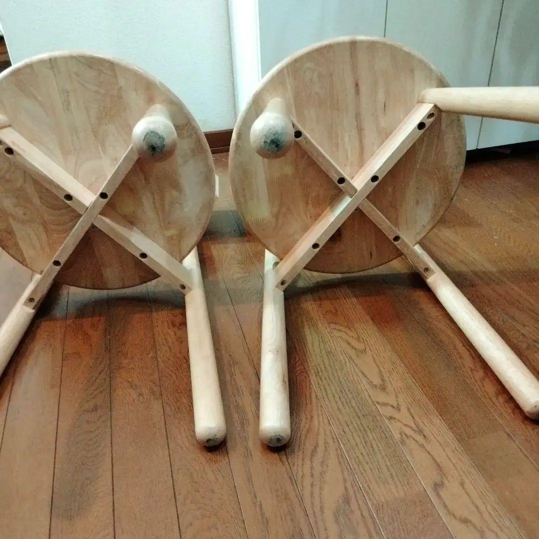 IKIKAGU チェア　椅子　2脚セット　ダイニング　リビング　木