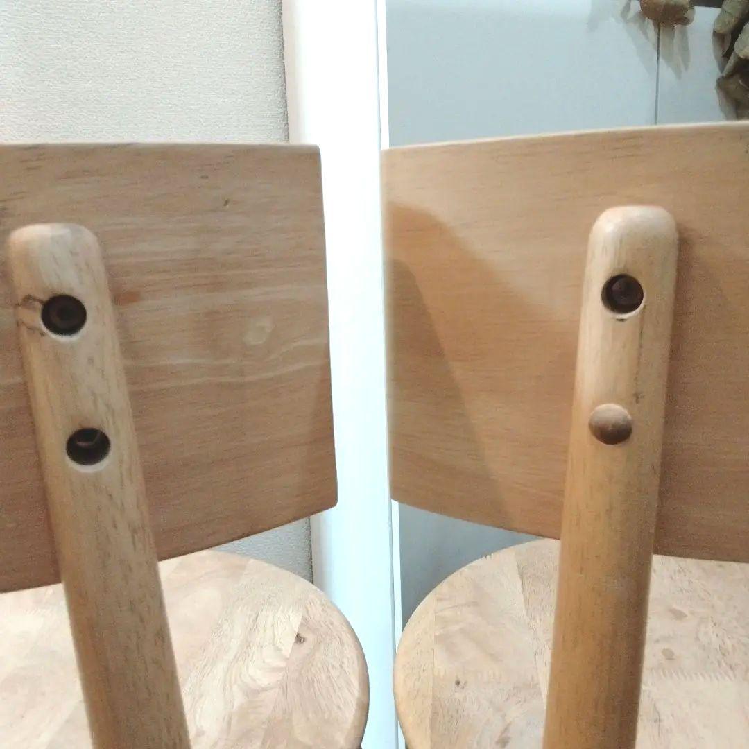 IKIKAGU チェア　椅子　2脚セット　ダイニング　リビング　木