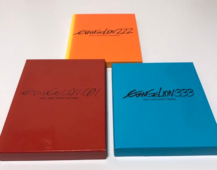 エヴァンゲリオン　映画　序　破　 DVD Q  Blu-ray 3点