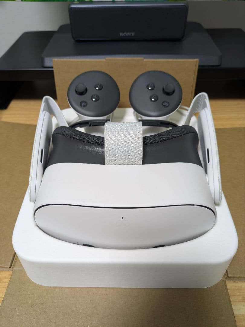  Quest 3S 128GB 急速充電ヘッドストラップ付き