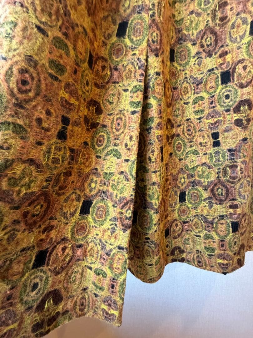 Christian Dior ファー付きロングコート 多色　36