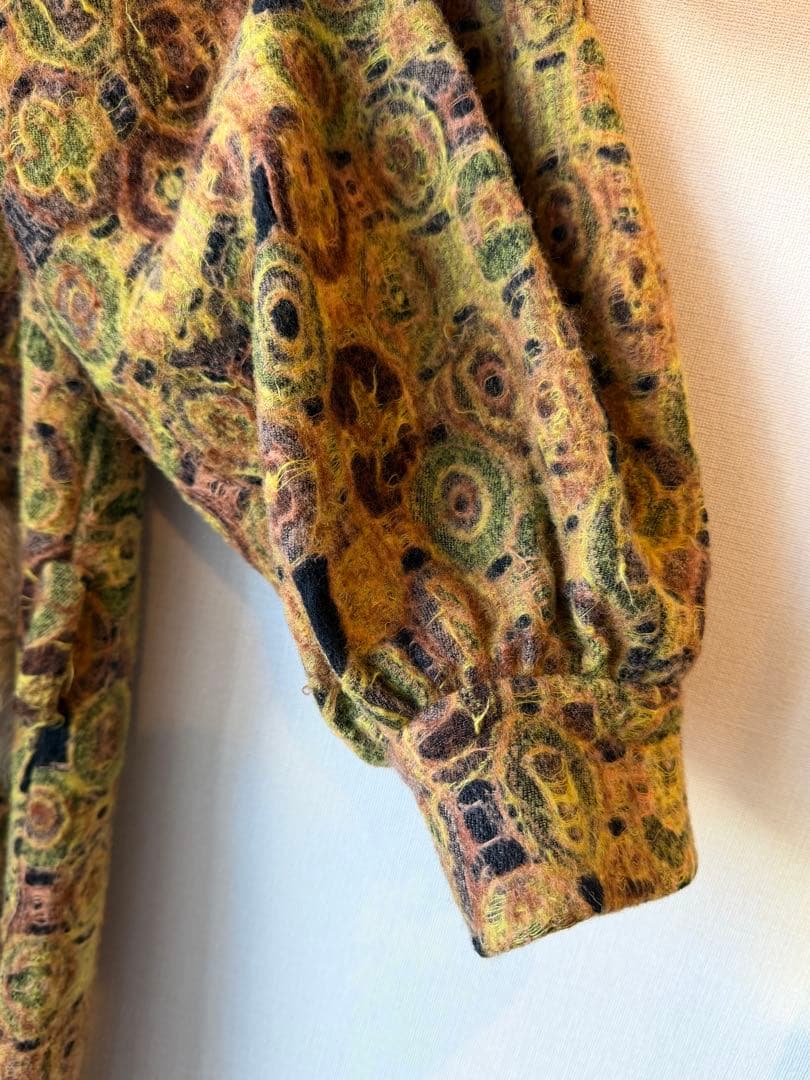 Christian Dior ファー付きロングコート 多色　36