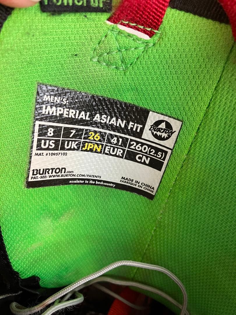 Mens BURTON Imperial LTD ブーツ26.0cm