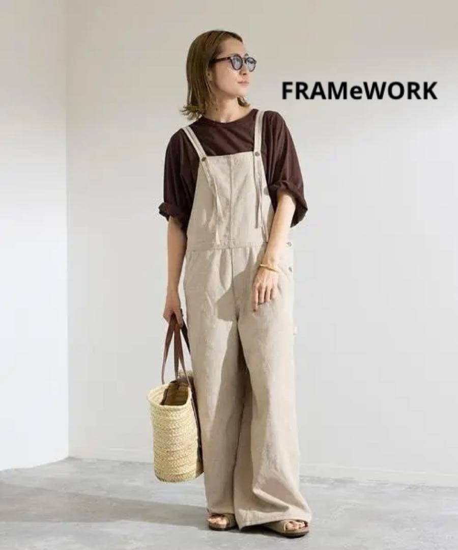 フレームワーク FRAMeWORK ジュートライク サロペット