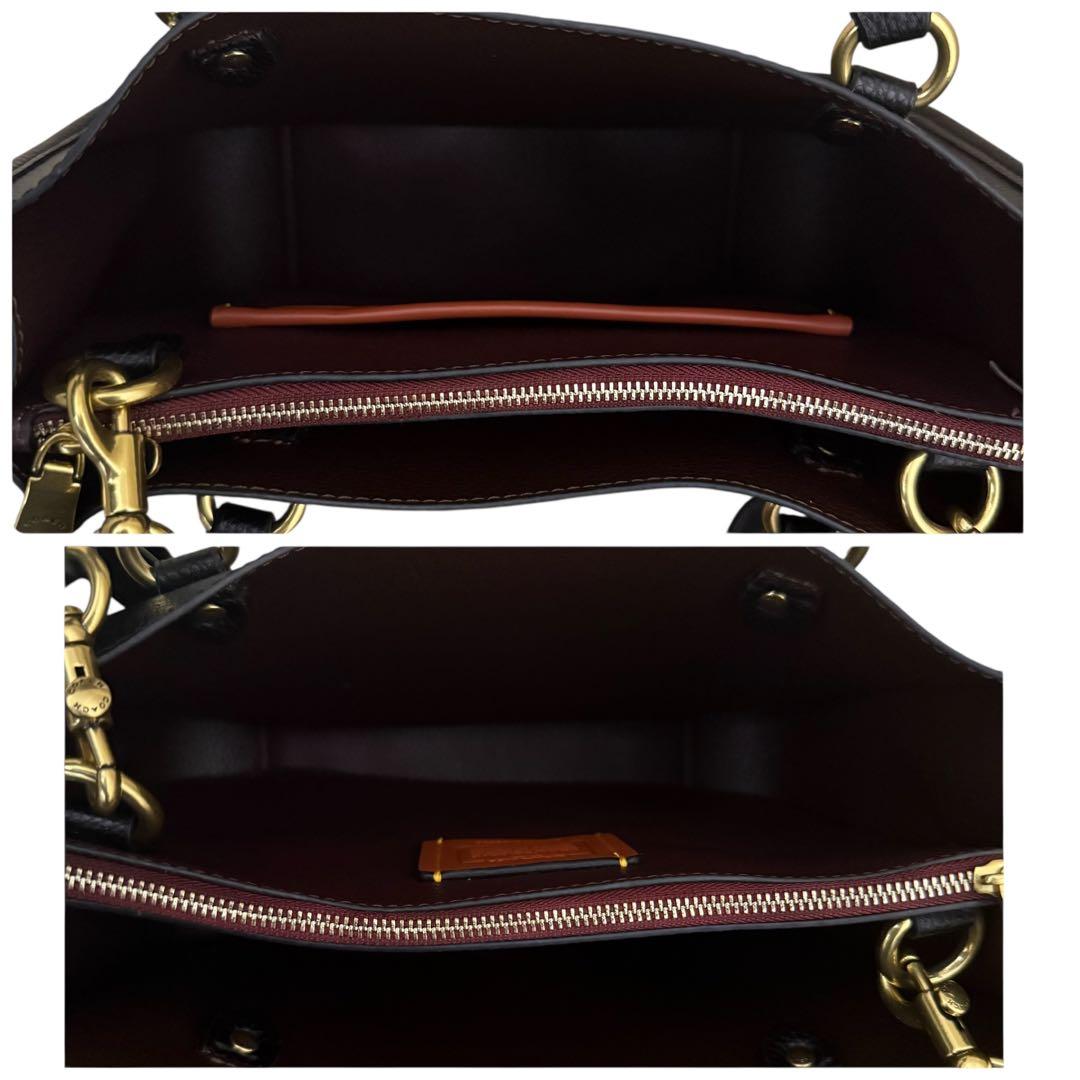 未使用級✨コーチ タイラー キャリーオール ショルダー 2way 現行 3460