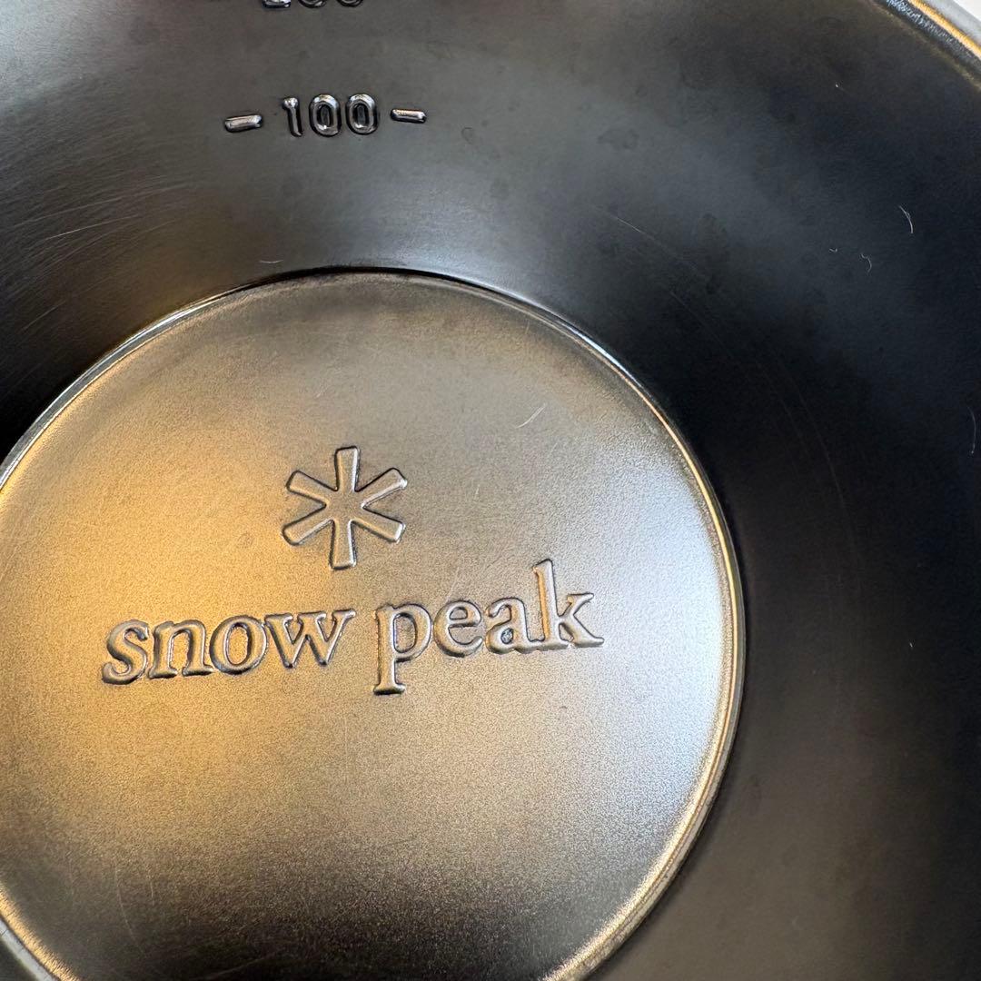 スノーピーク　雪峰祭限定　シエラカップ　ブラックカラー　FES-021 2-2