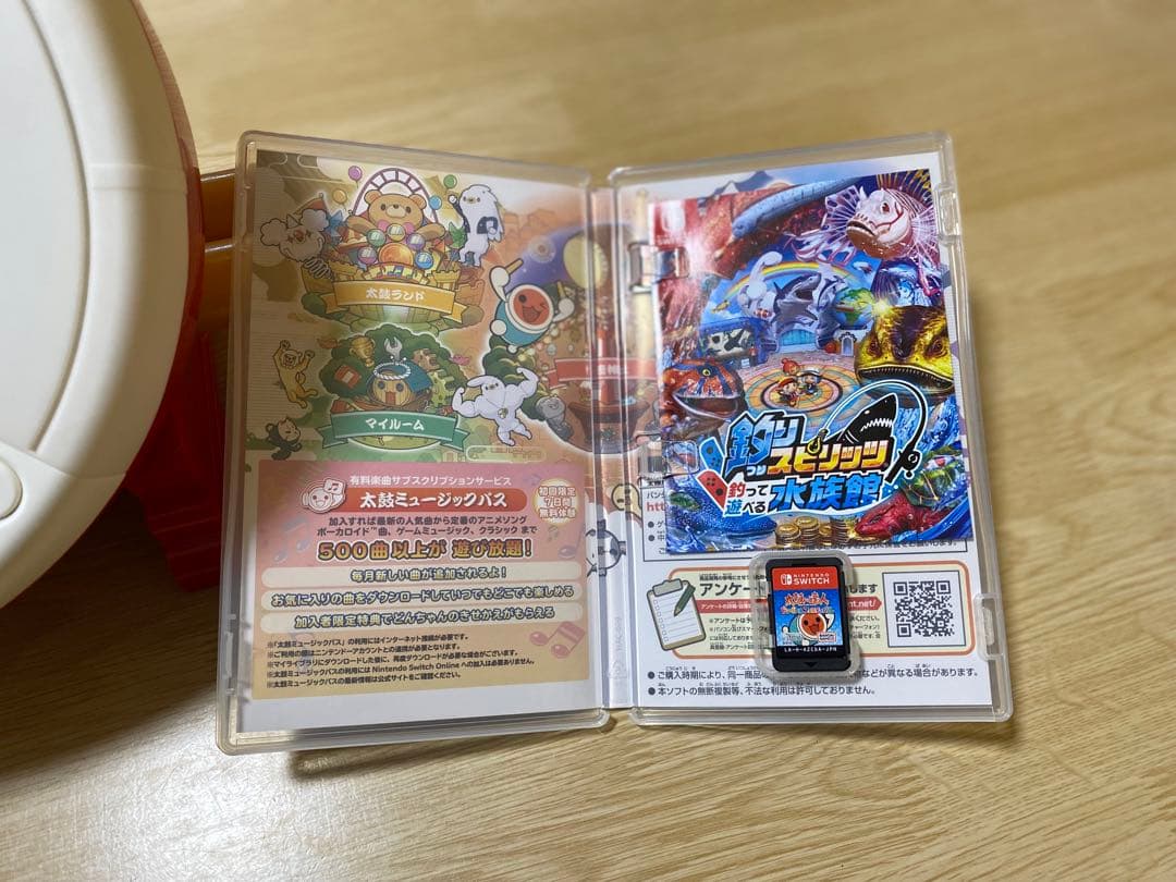 太鼓の達人ソフト＋太鼓とバチセット