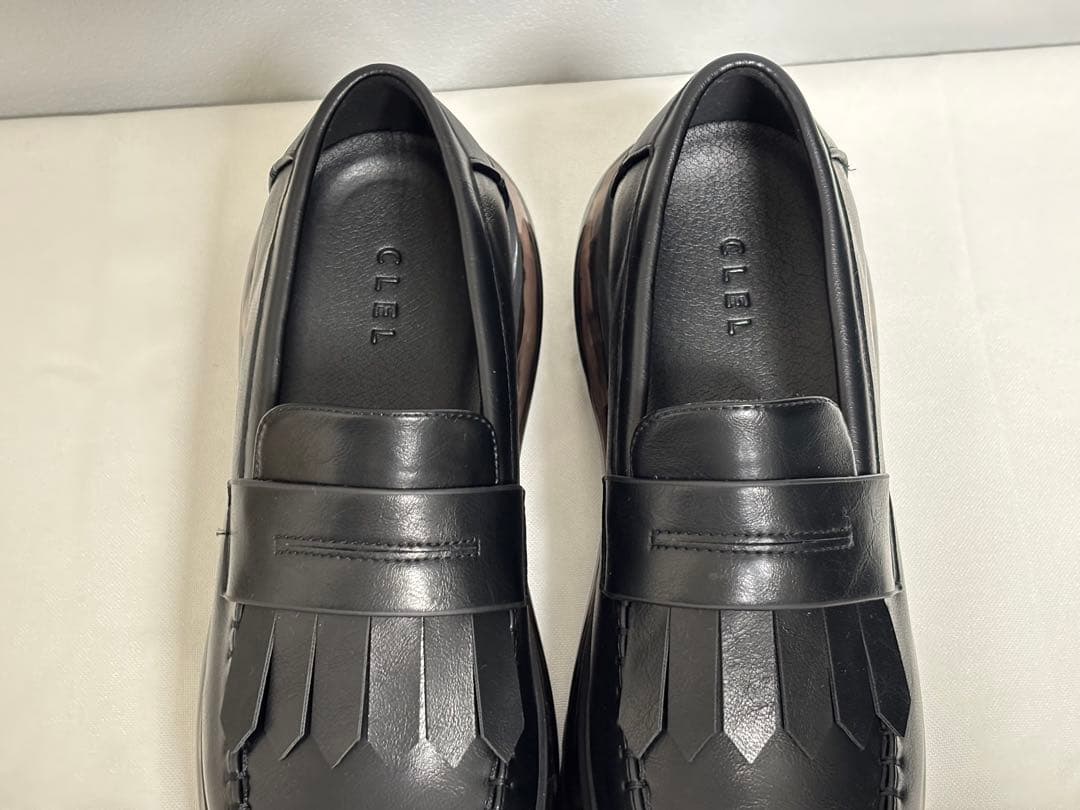 【新品】CLEL エアークッション ハイソールローファー S（25〜25.5）