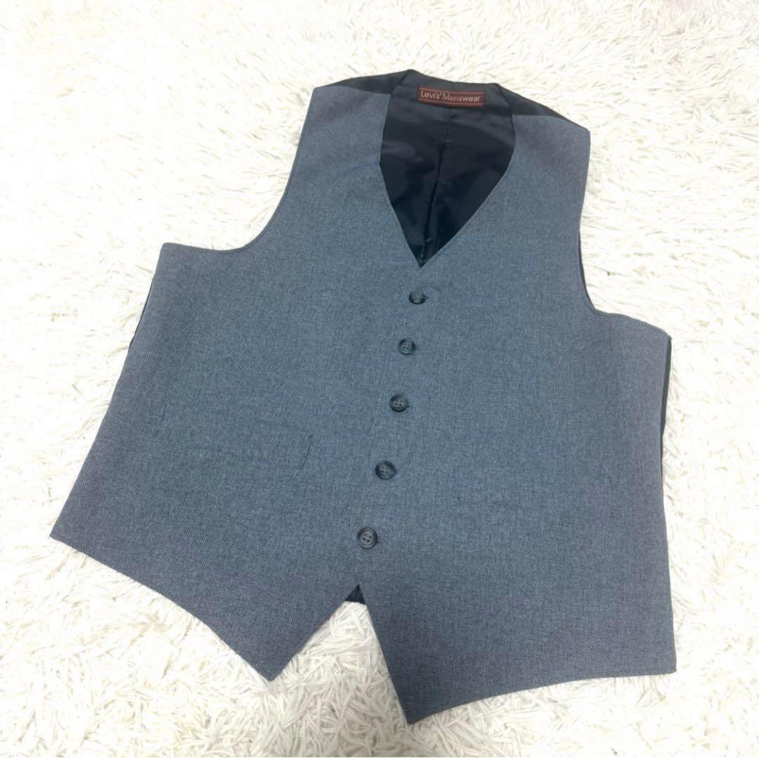 【値下げ交渉受けます】極美品　リーバイス　スーツ　セットアップ　3ピース