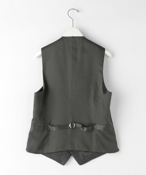 green label relaxing CANONICO フラノ無地 3ピース