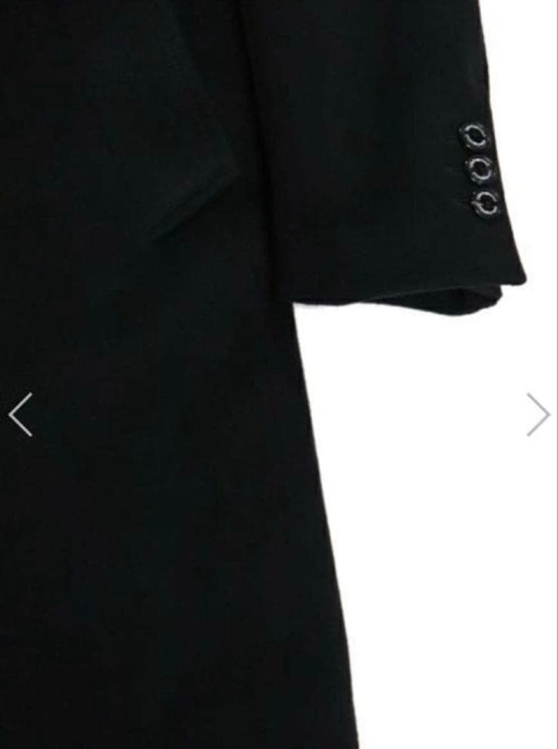 1piu1uguale3 最高級イタリアカシミアチェスターコート美品V定価26万