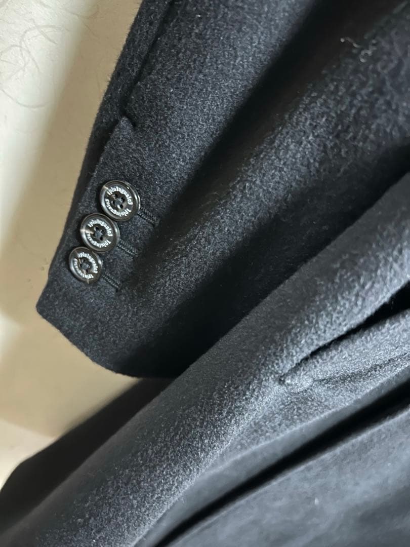 1piu1uguale3 最高級イタリアカシミアチェスターコート美品V定価26万