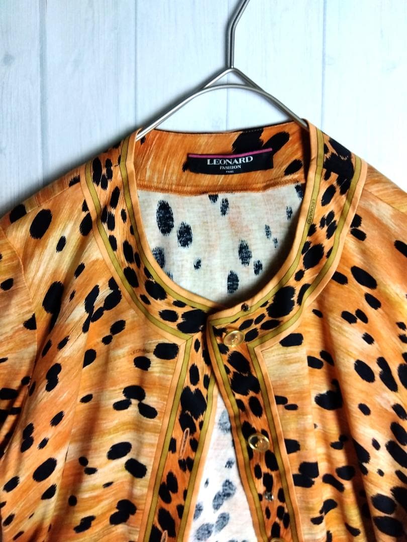 レオナール　カーディガン・チュニック