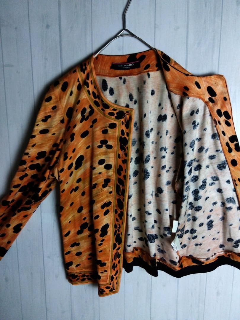 レオナール　カーディガン・チュニック