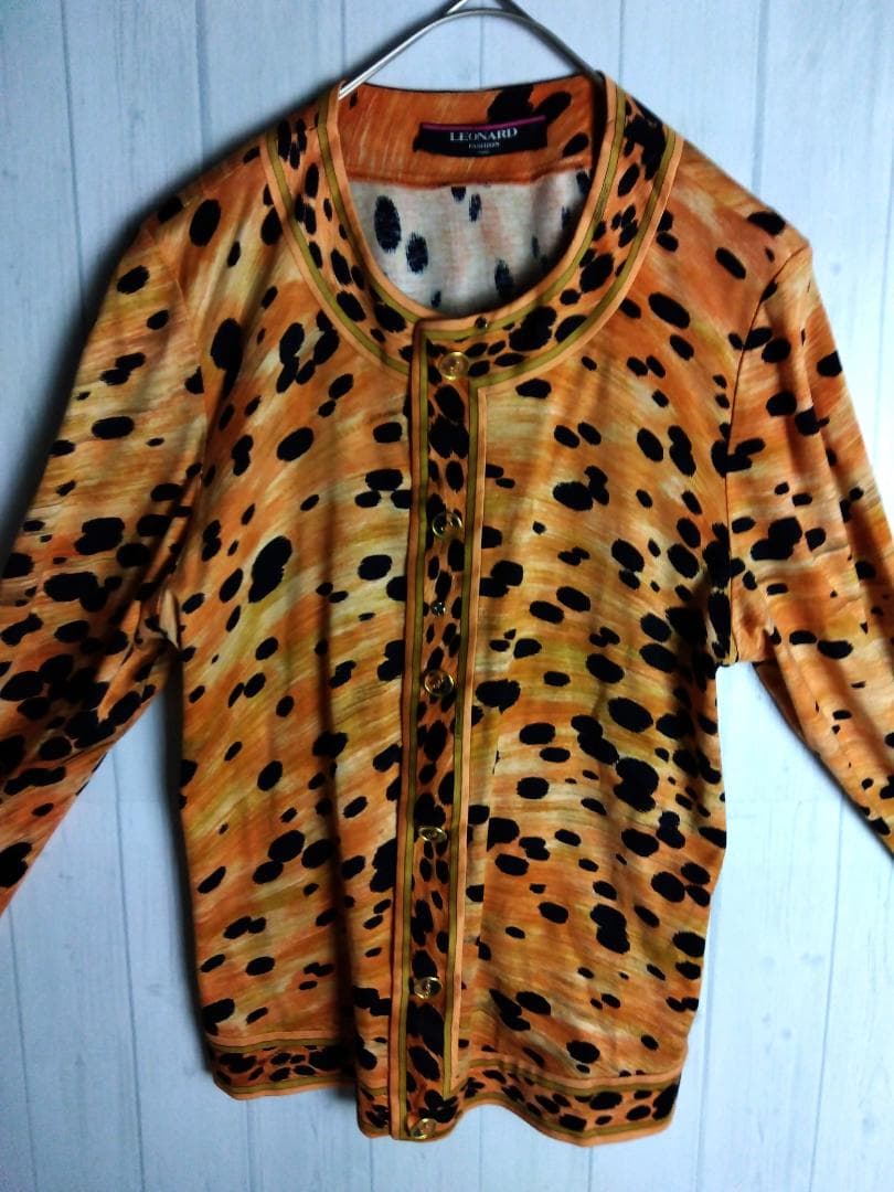 レオナール　カーディガン・チュニック