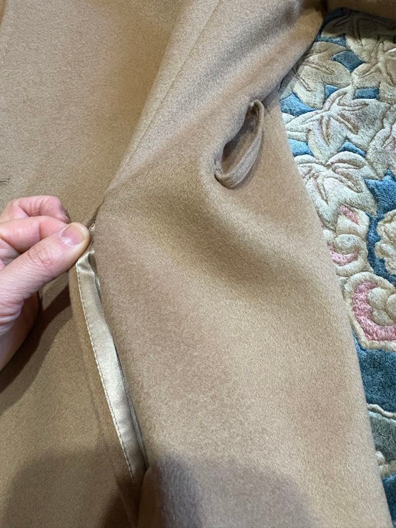 新品未使用♡イネド♡キャメル カシミヤ100%コート