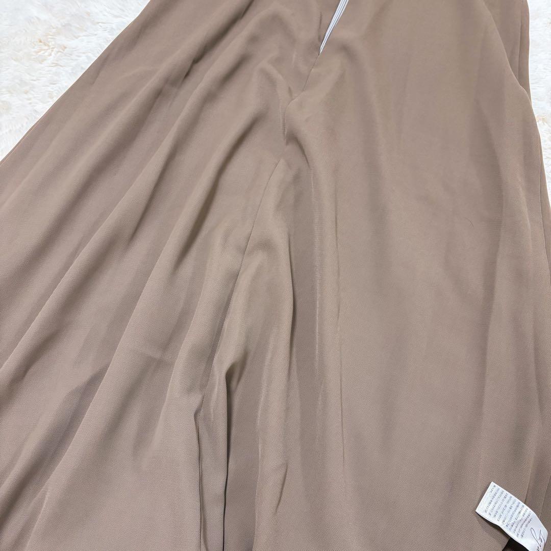 新品タグ付✨LEJA レジャ ウエストマークパフスリーブ総レースロングドレス M