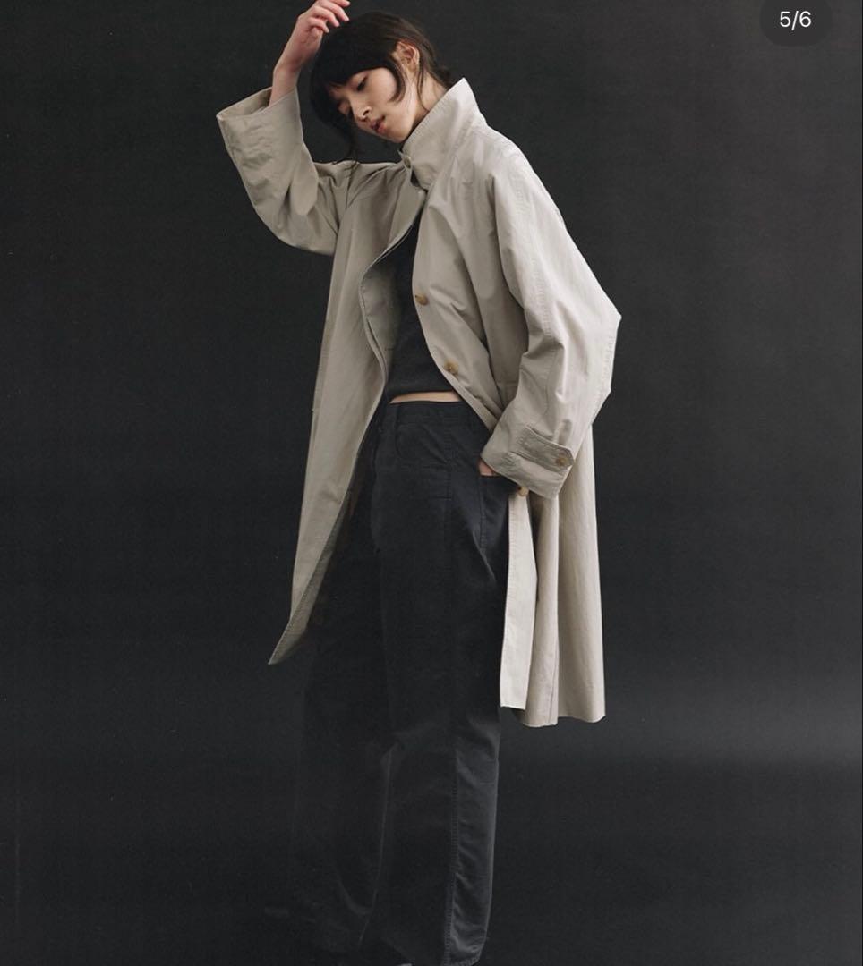 nothing written トレンチコート