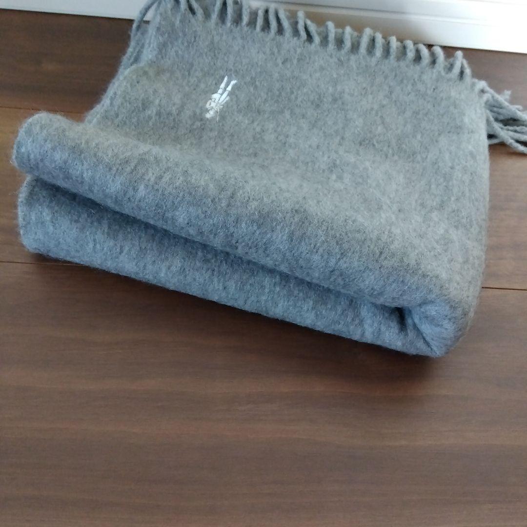 カシミヤマフラー　マッキントッシュロンドン　ライトグレー