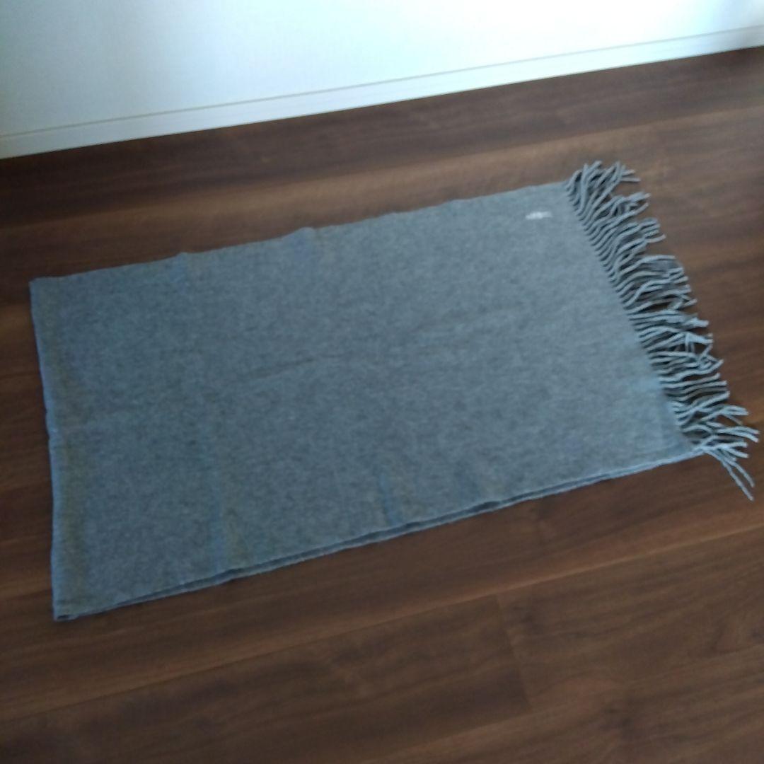 カシミヤマフラー　マッキントッシュロンドン　ライトグレー