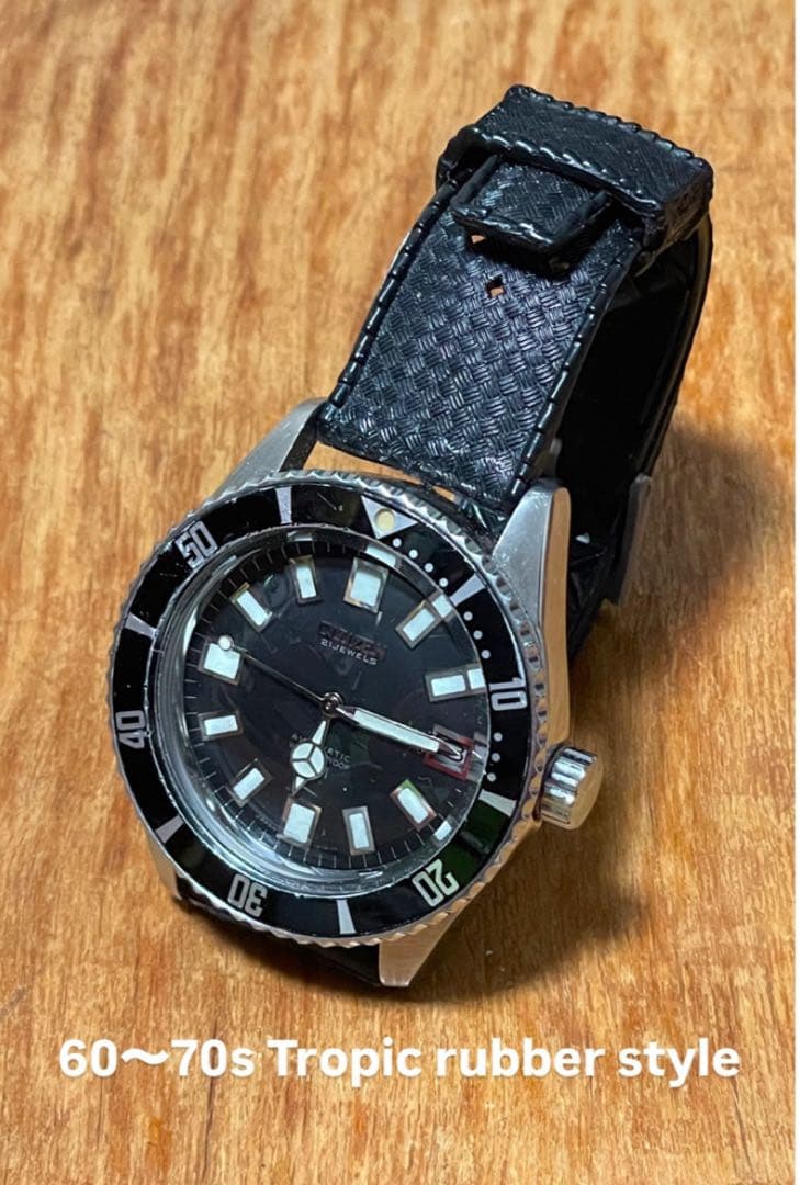 ⭐️超希少　トロピックスタイル　ラバーベルト　シチズン　チャレンジダイバー