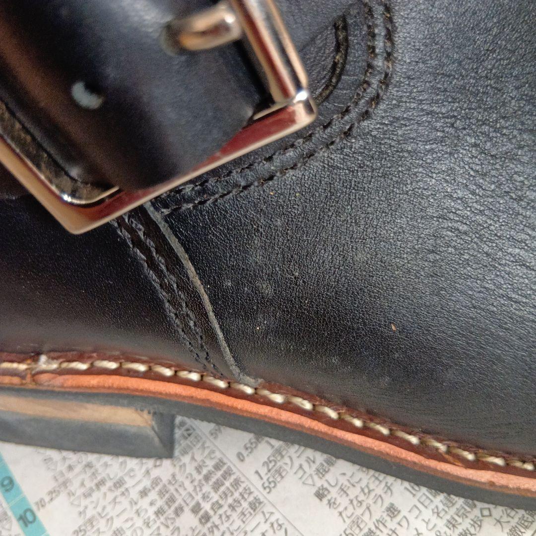 ホーキンス　レザー エンジニアブーツ バックル付き