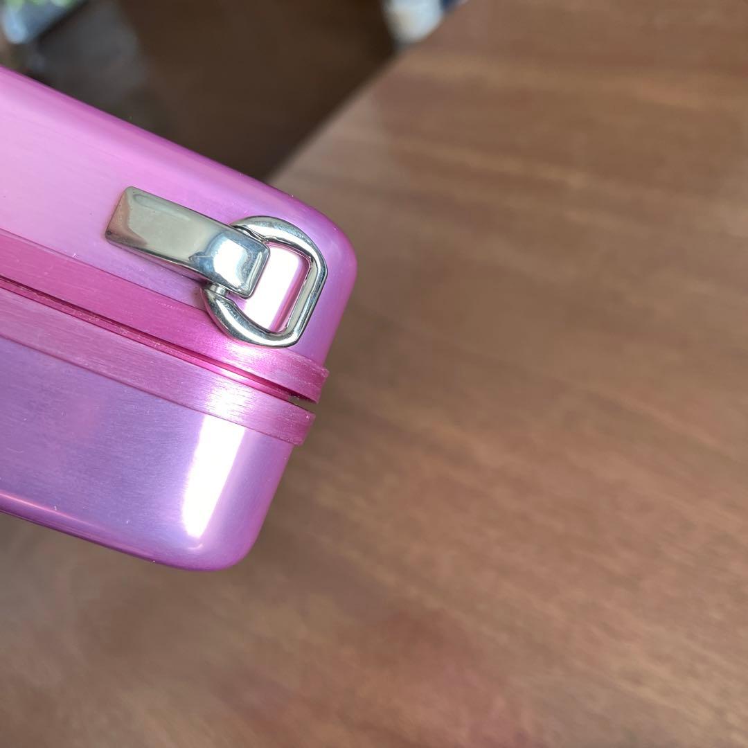 ゼロハリバートン　Sライン　ケース　ピンク　アルミ製ケース